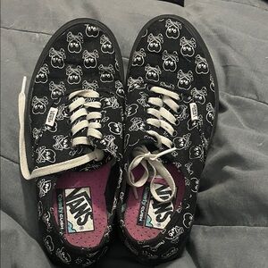 Vans Heart Skull Shoes